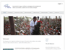 Tablet Screenshot of justiciahidrica.org